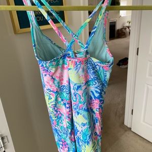Lilly Pulitzer workout tank - worn only twice! No tags but like new!